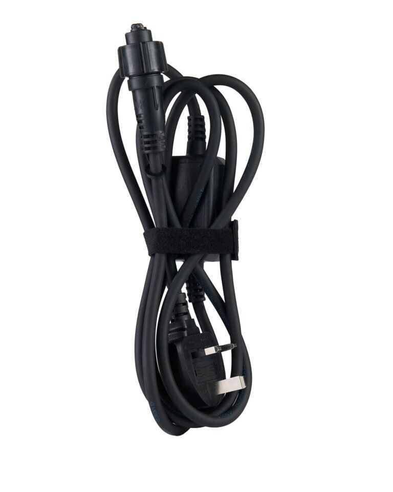 Pro Series 2m Black Starter Cable - Powers up to 12,000 LEDs
