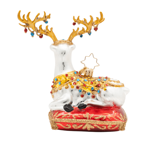Radko The Yuletide Jewel Deer Christmas Ornament - Image 3