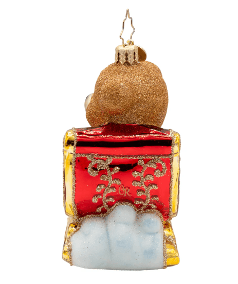 Radko Beary Merry Sleigh Christmas Ornament - Image 4