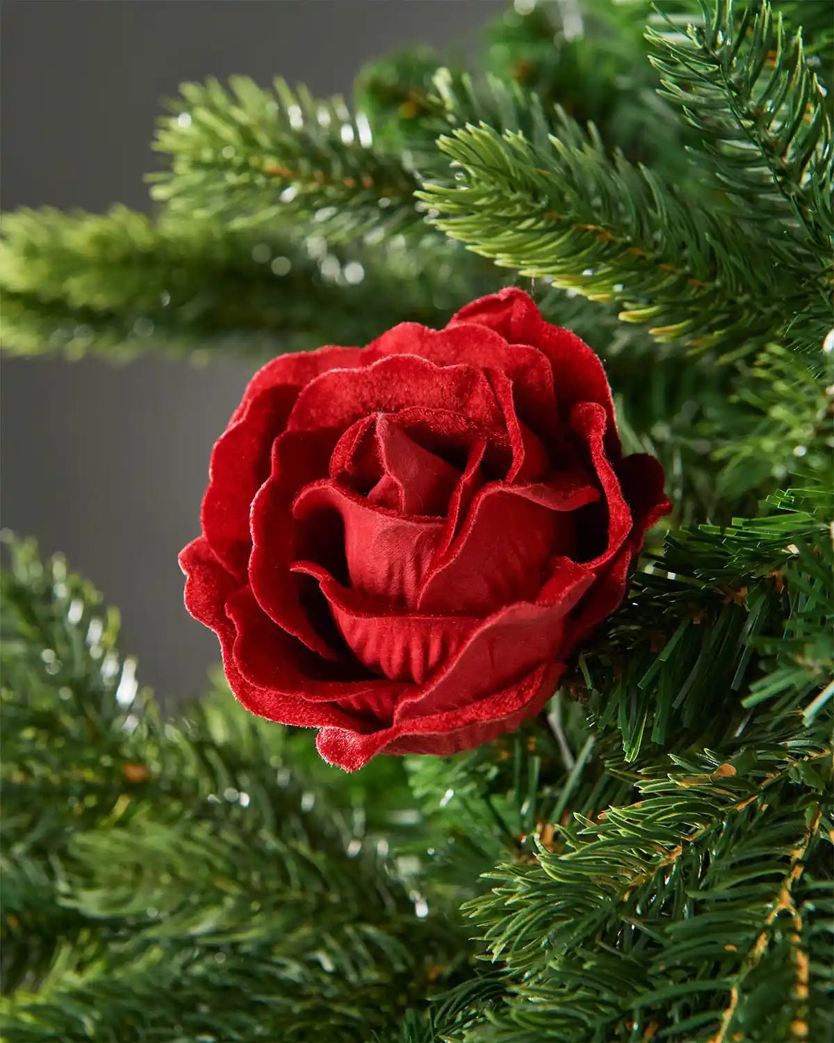 Set of 12 Artificial Roses, 10 cm