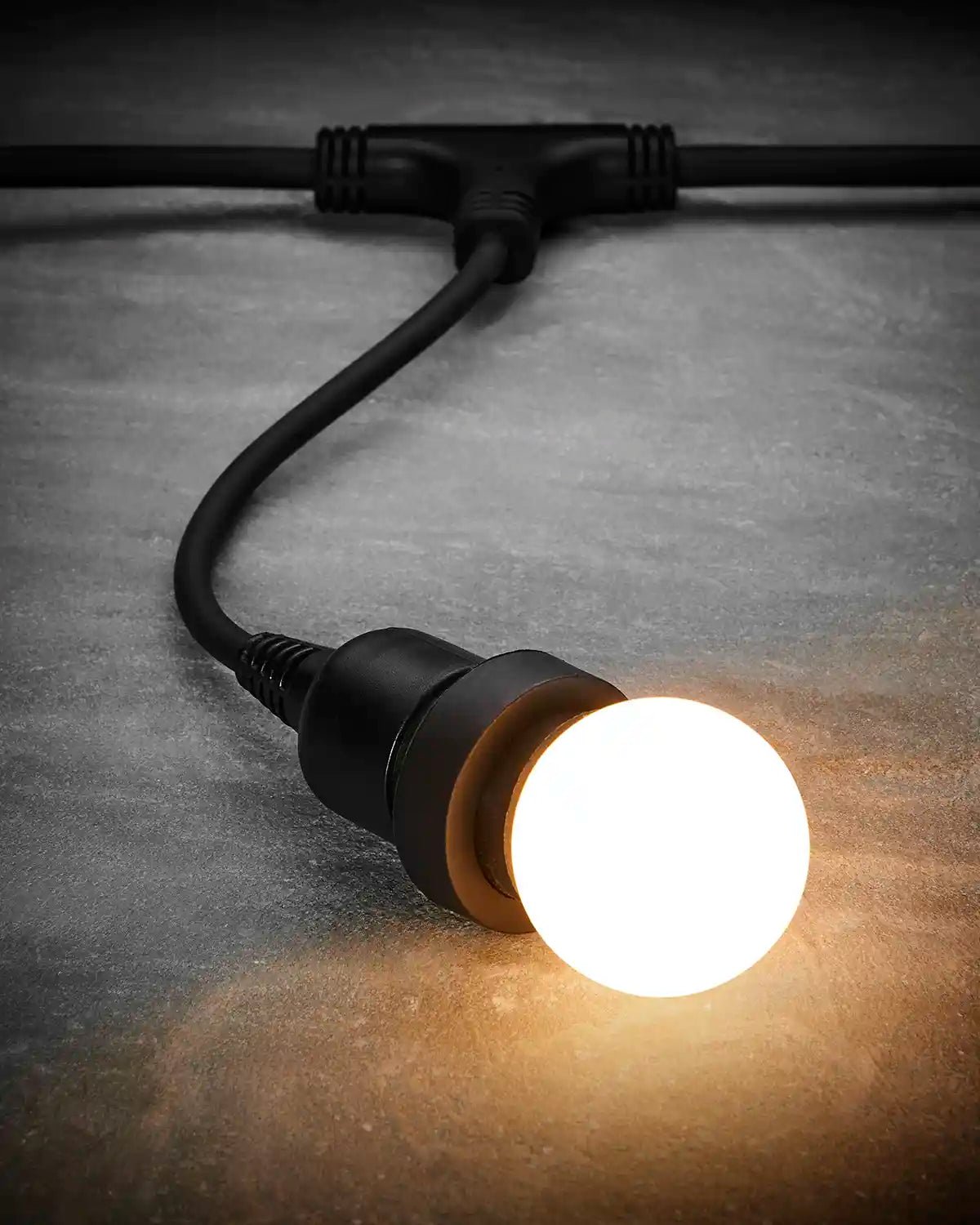 Festoon Series Connectable E27 Long Drop Belt, 10 Sockets, 100 cm Spacing — 10 M - Image 2