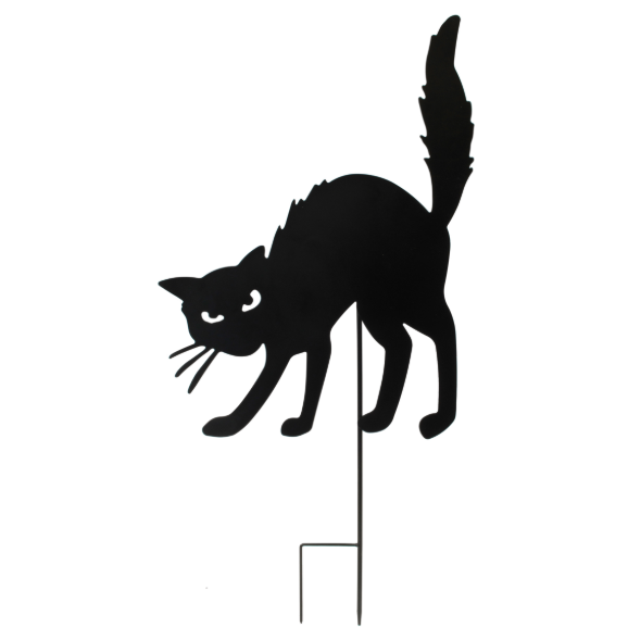 Iron Cat Stake 19"L X 39"H
