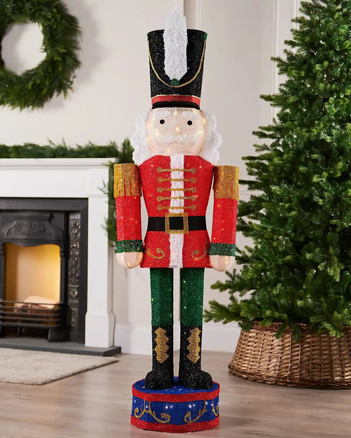 Pre-Lit 3D Nutcracker Silhouette, 165 cm - Image 5