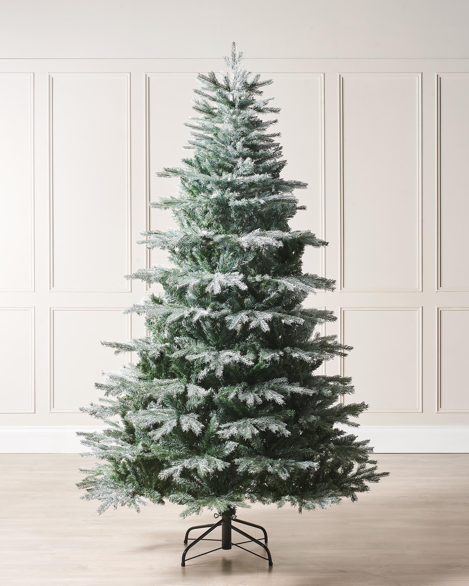 Frosted Siberian Mixed Pine Christmas Tree, 7 ft — 7 ft / 2.1 m