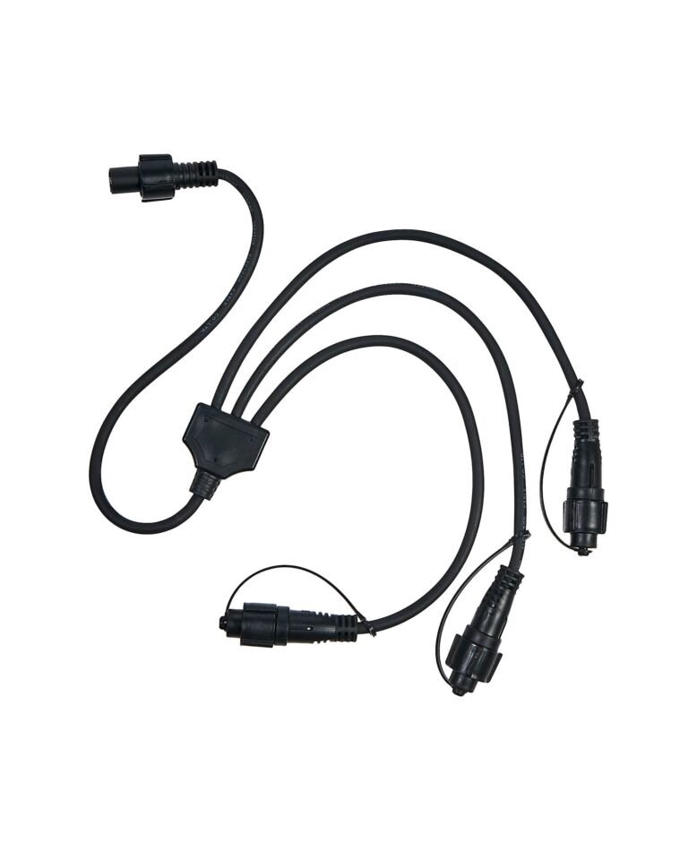 Pro Series Connectable 3 Way Connector, Black