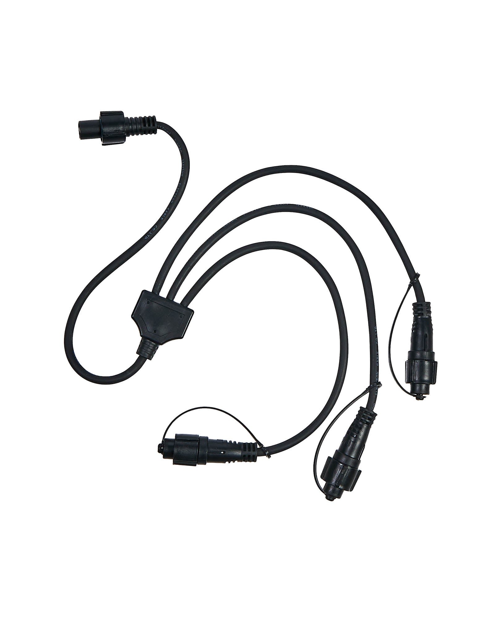 Pro Series Connectable 3 Way Connector, Black