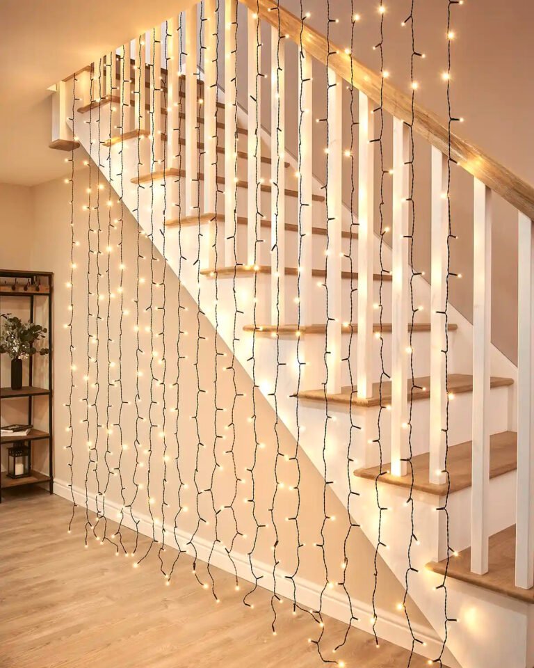 Home Series Connectable Curtain Lights, 1 m x 1.2 m, Warm White