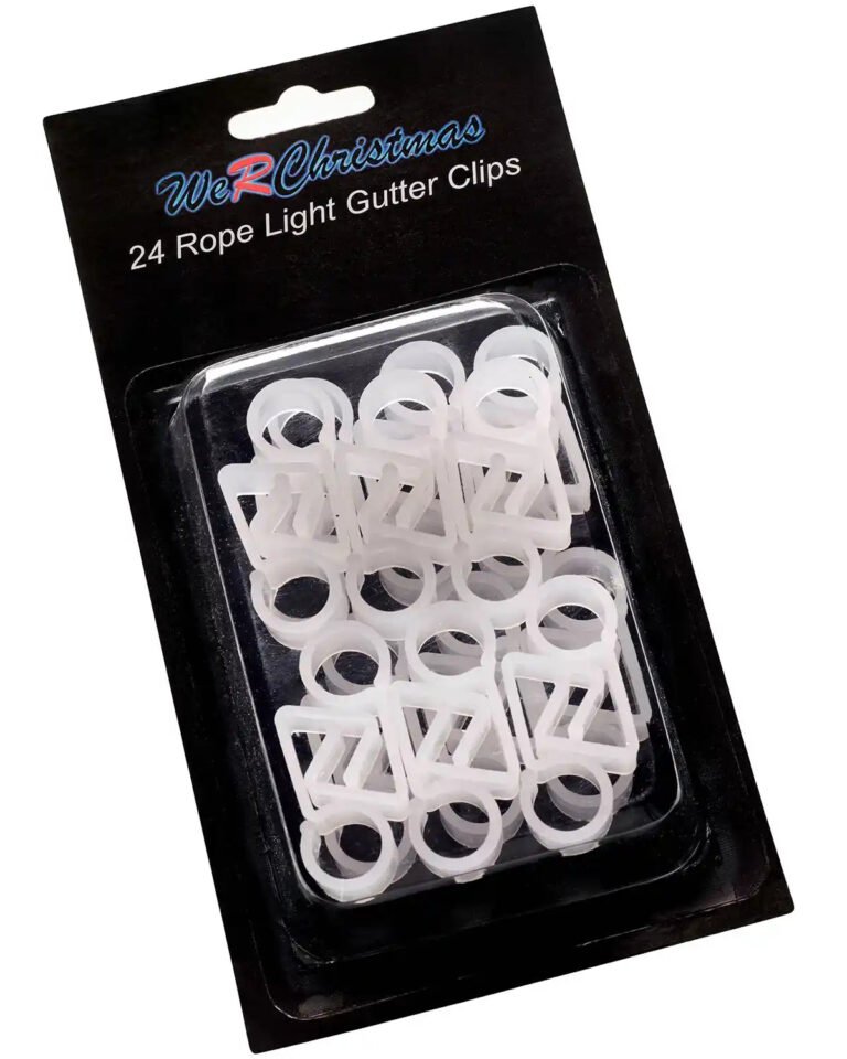 Pack of 24 Rope Light Gutter Hooks