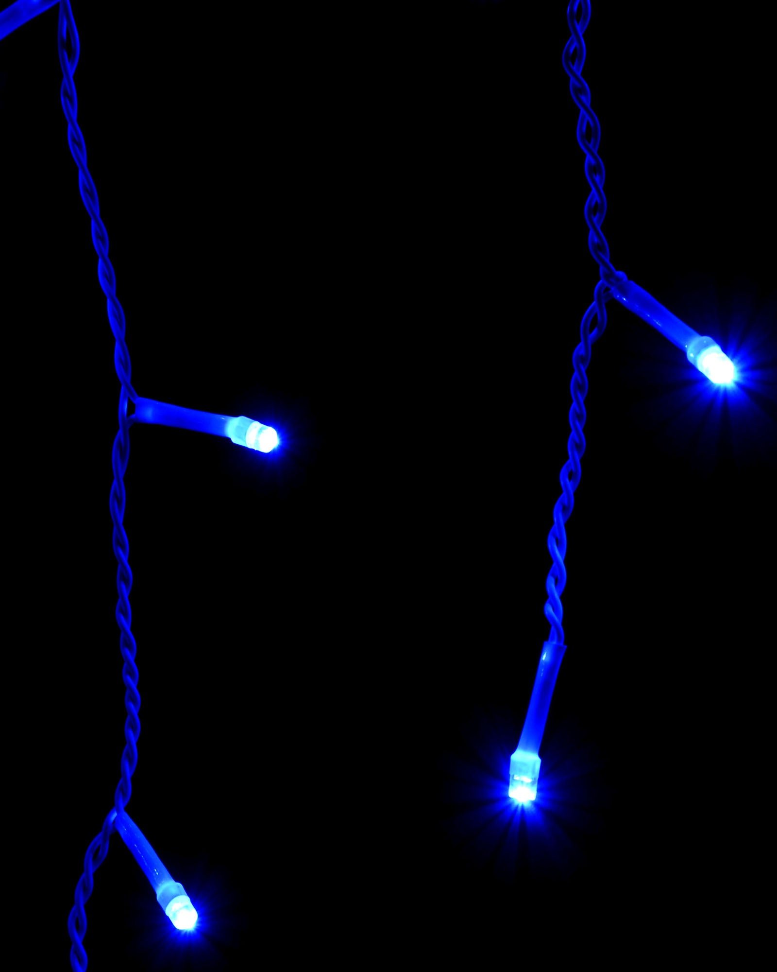 360 LED Icicle Lights, Blue, 8.8 m - Image 3