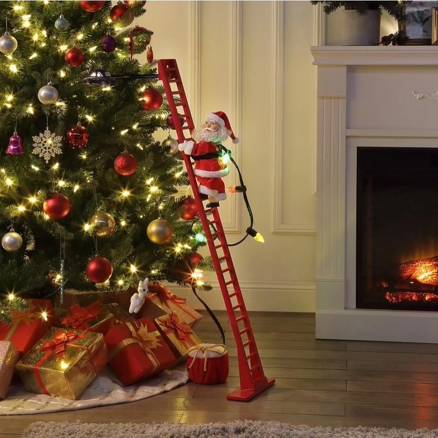 42" Super Climbing - White Santa
