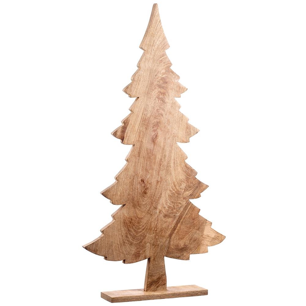 46.75" Wood Tree Table Top Decor