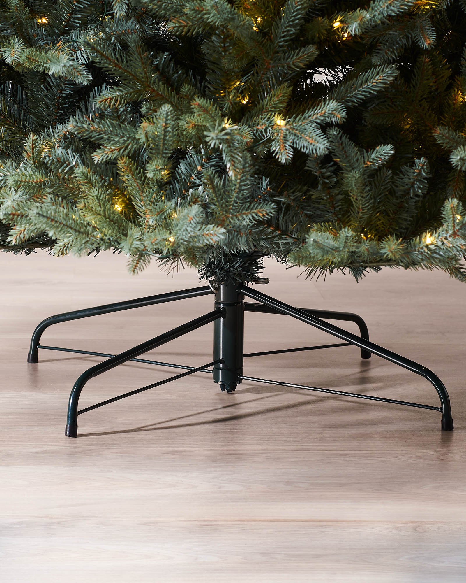 Pre-Lit Mixed Pine Blue Christmas Tree, Dual LED Warm White, 7 ft — 7 ft / Warm White - Image 5