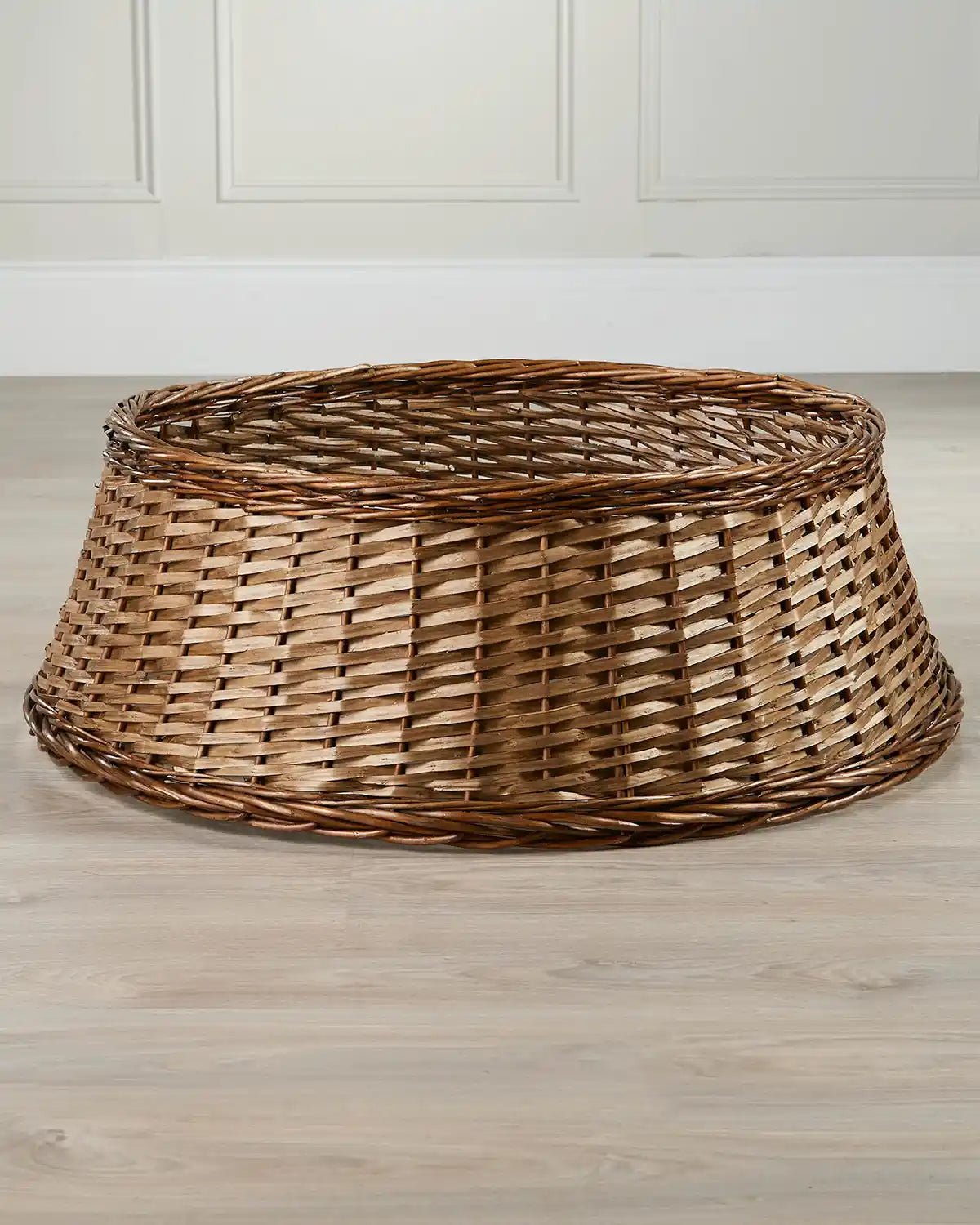 Wicker Tree Collar, Brown, 85 cm — 85 cm / Brown - Image 4