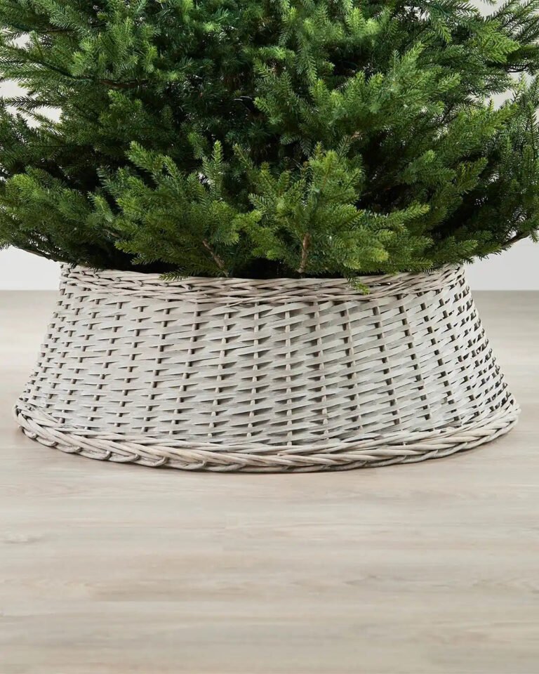 Wicker Tree Collar, Grey, 85 cm — 85 cm / Grey