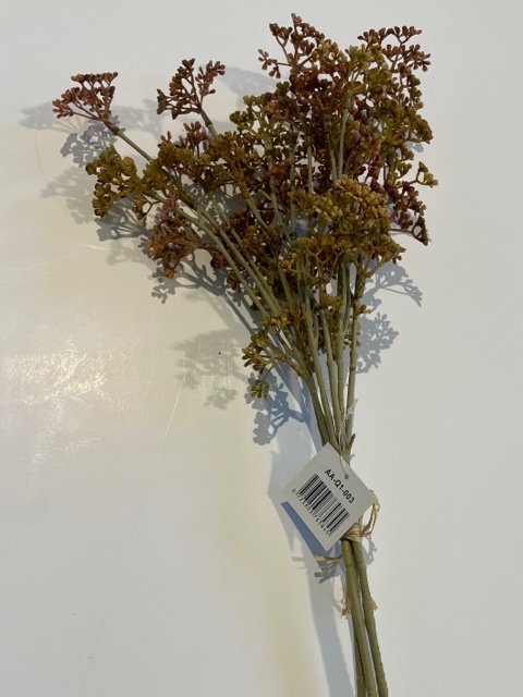 21.5" Meadow Sedge Stem Red,Orange,Pink Hues