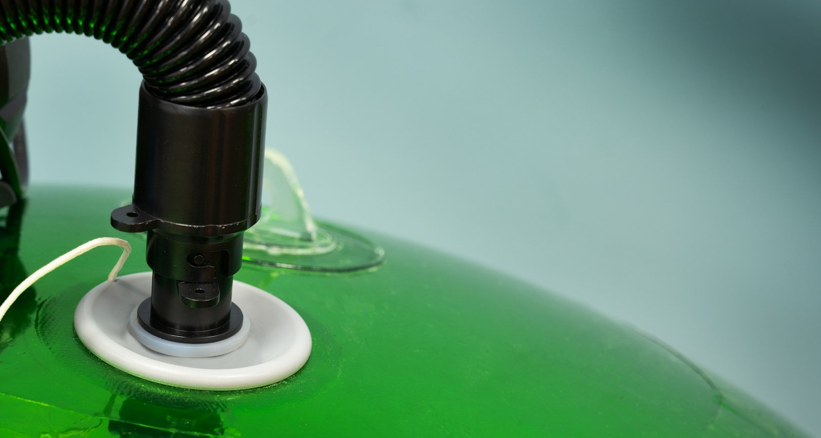 40cm Metallic Green Inflatable Mirror Ball - Image 2