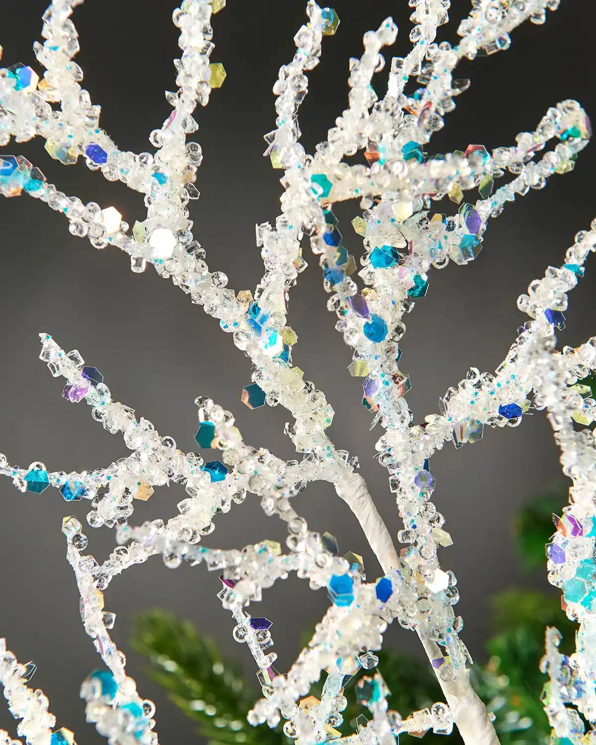 Beaded Crystal Spray, White, 65 cm - Image 3