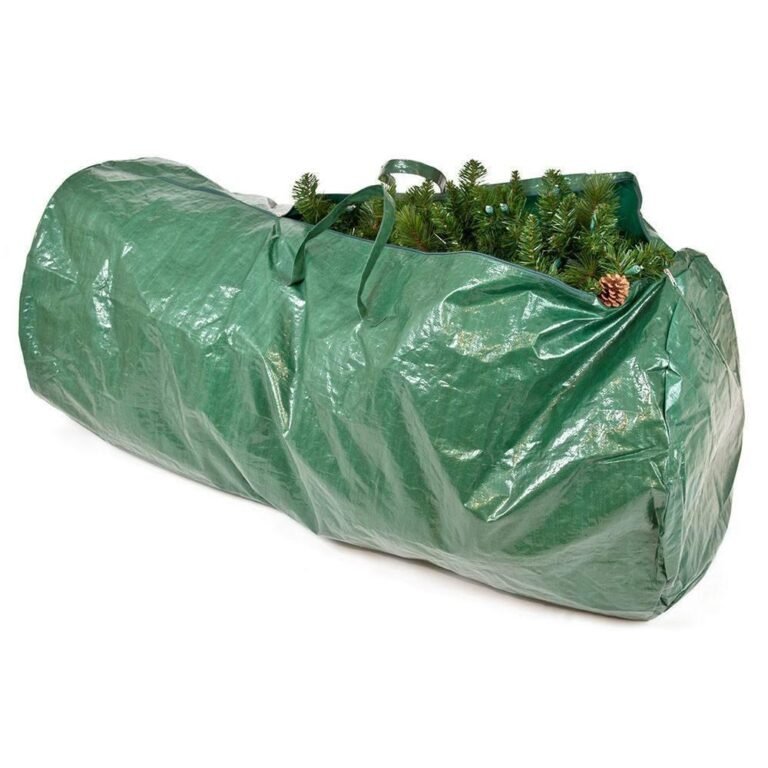 Green Vinyl Tree Storage Bag