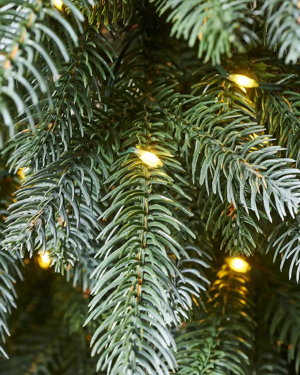 Pre-Lit Frosted Potted Christmas Tree, 3.5 ft - Image 3