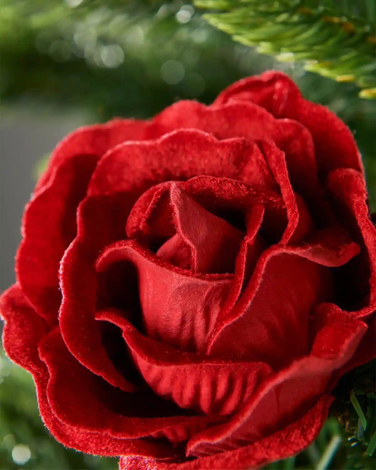 Set of 12 Artificial Roses, 10 cm - Image 2