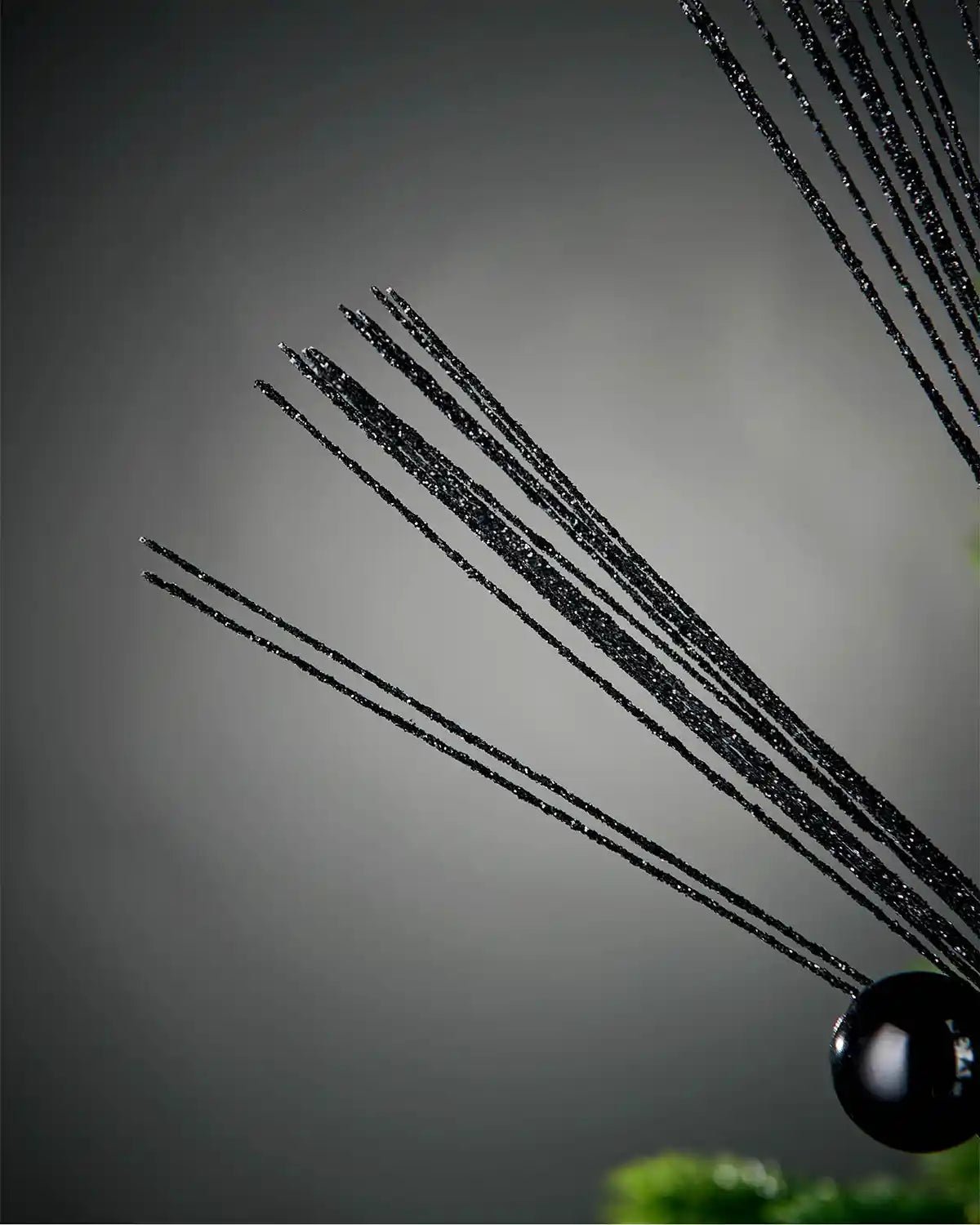 Glitter Bauble Spray, Black, 72 cm - Image 4