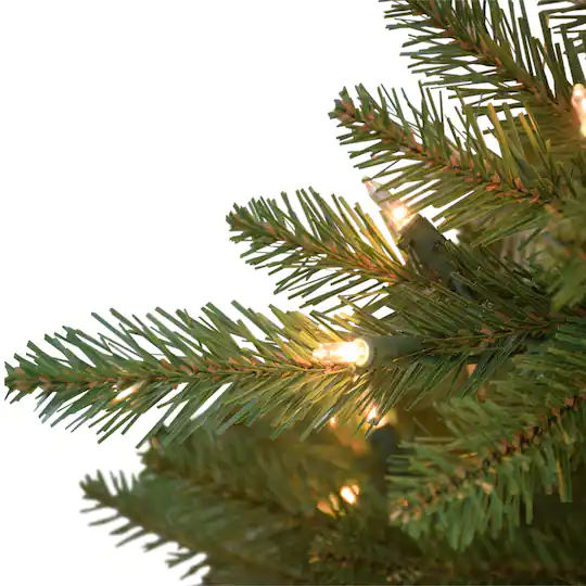 7.5ft. Pre-Lit Royal Majestic Fraser Fir Artificial Christmas Tree, Clear Lights — Height: 7.5' - Image 4