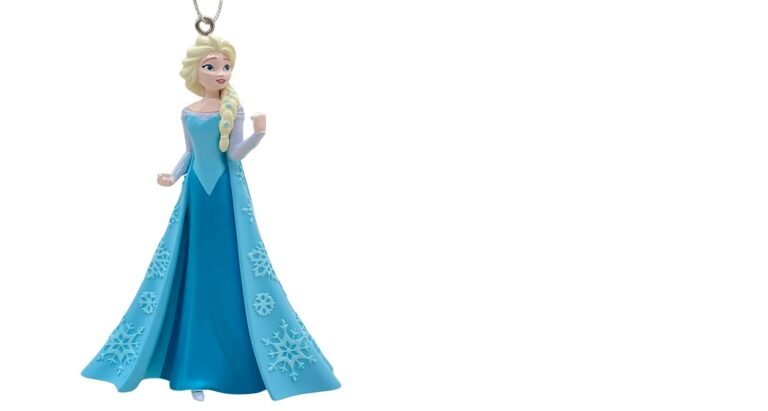 9cm Frozen Elsa Hanging Ornament - Disney Licenced