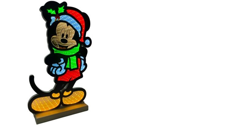 90cm Mickey Mouse Light-up Infinity Mirror - Disney Licensed