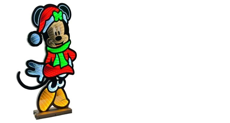 40cm Minnie Mouse Light-up Infinity Mirror - Disney Licensed