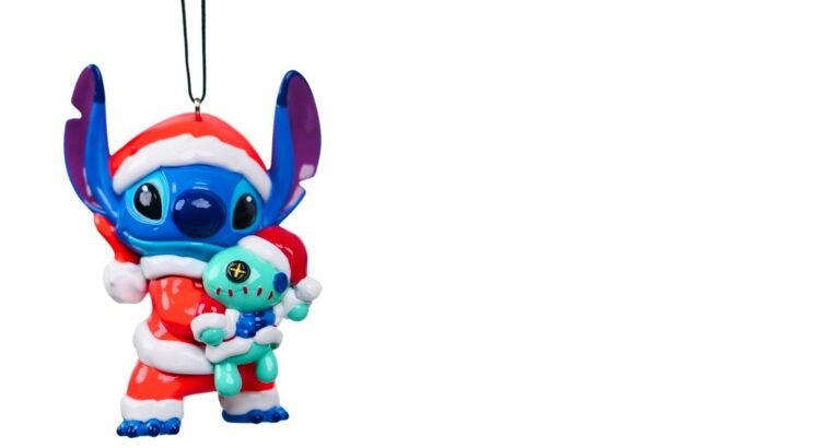 8cm Lilo & Stitch Hanging Ornament - Disney Licenced