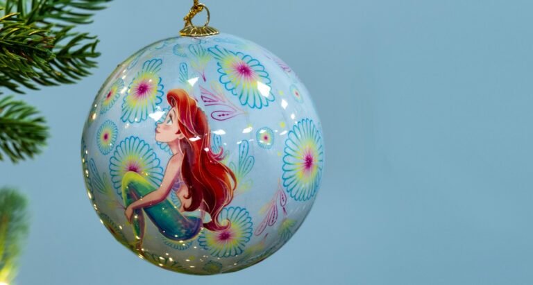 9pc The Little Mermaid Baubles - Disney Licenced
