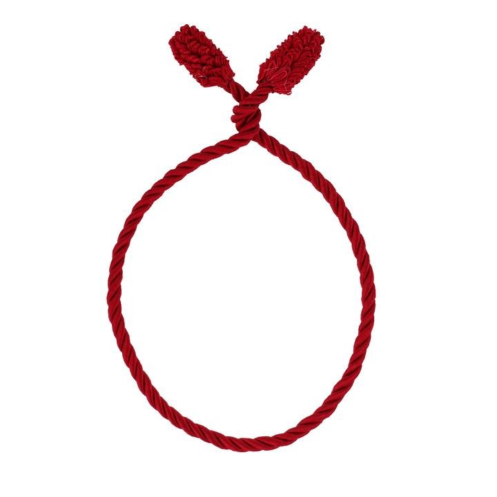 Red Decorative ties, 16", 6pk - Image 2