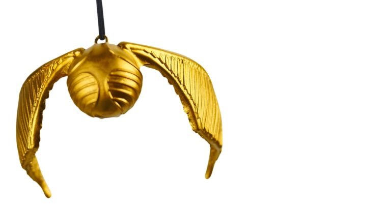 9cm Harry Potter Snitch Hanging Ornament - Warner Bros. Licenced