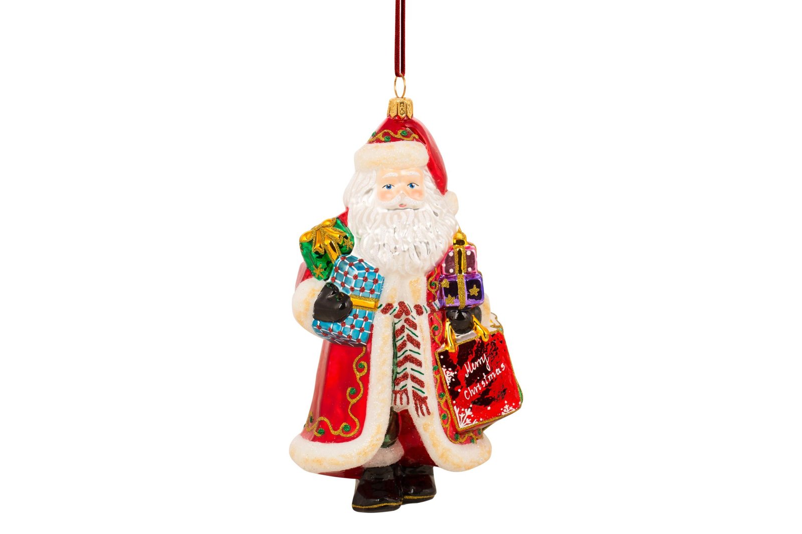 Huras Family Gift Wrapped and Ready Ornament