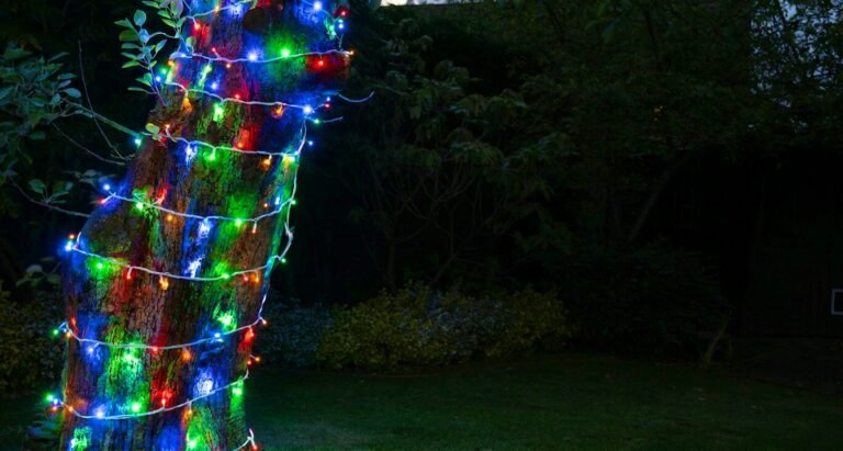 Crownvine Connectable Multicolour Fairy Lights - White Rubber Cable - Multiple Lengths