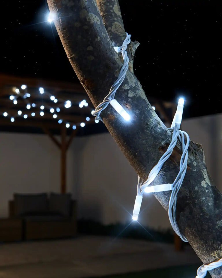 Pro Series Connectable Twinkle String Lights, White