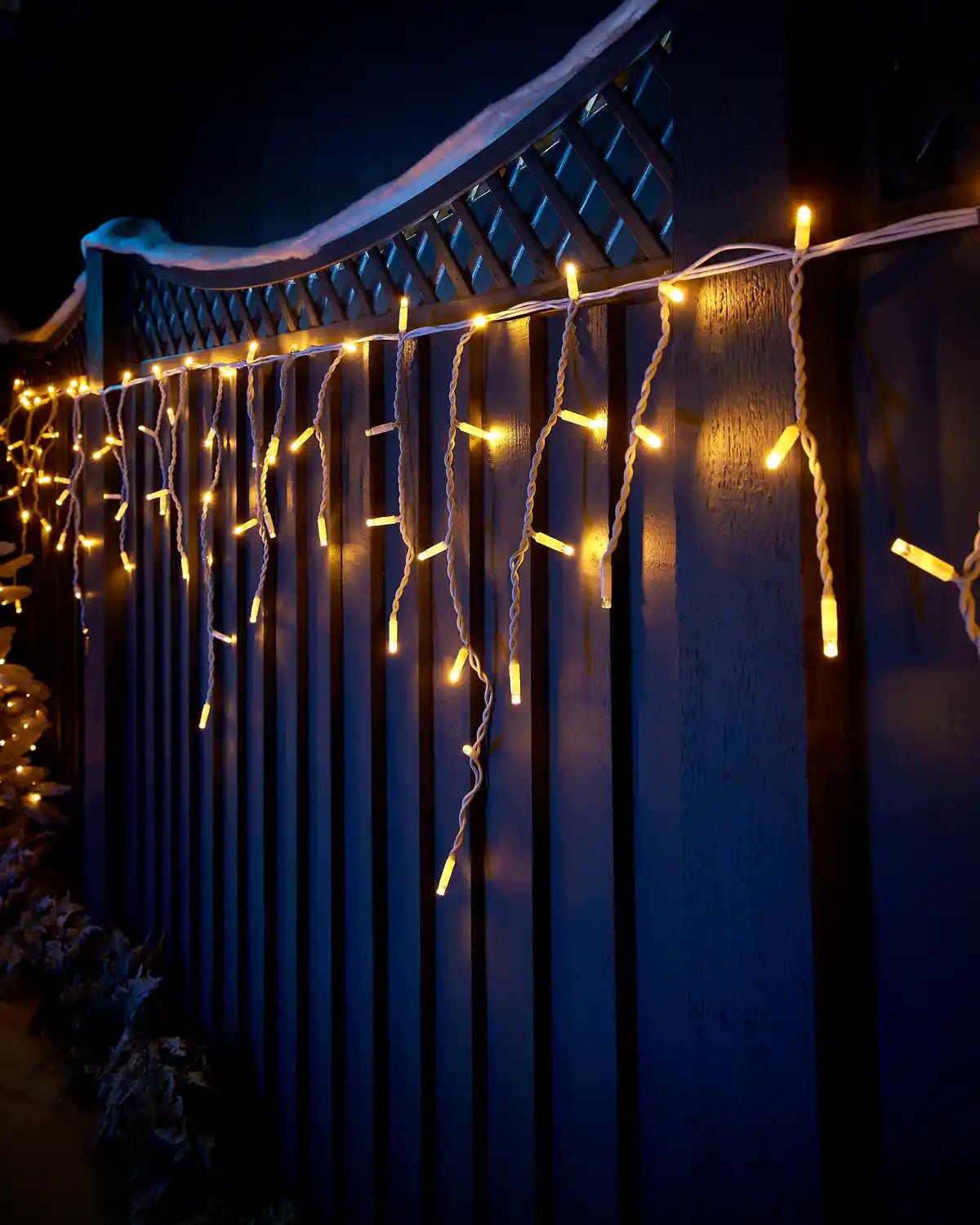 Pro Series Connectable Icicle Lights, Warm White - Image 5
