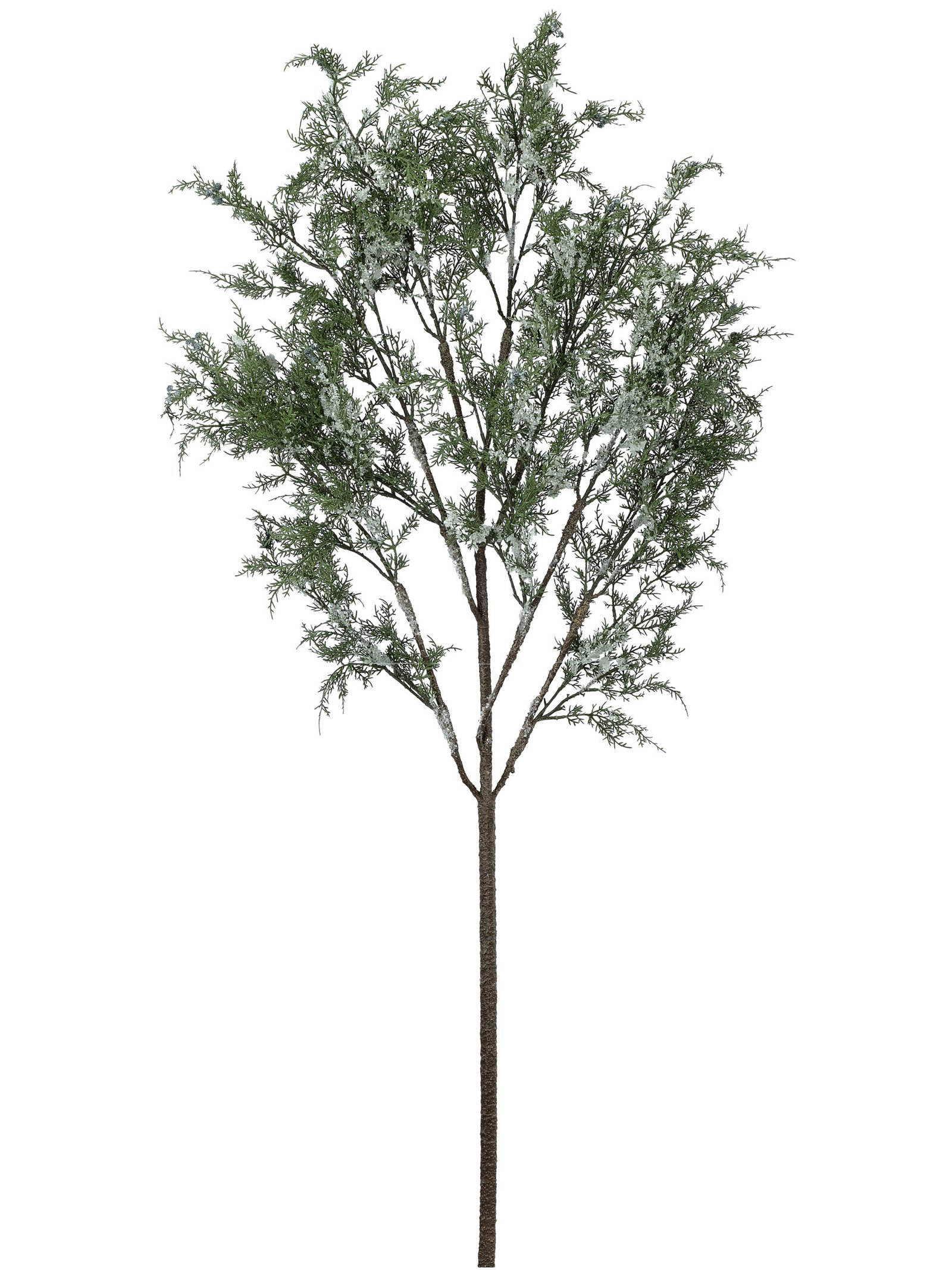 Iced Cedar Tree Branch 63"