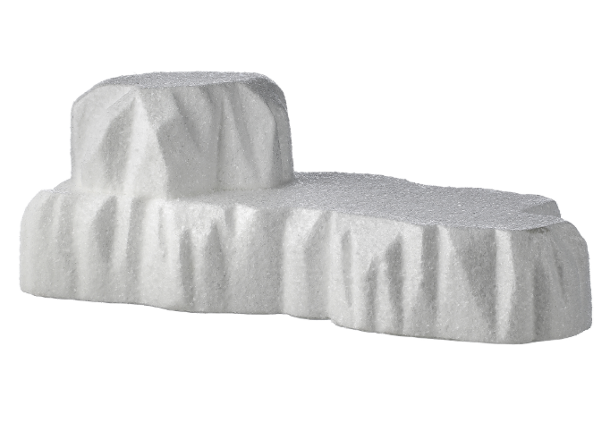 Floating Ice Styrofoam 2 Tier 24"