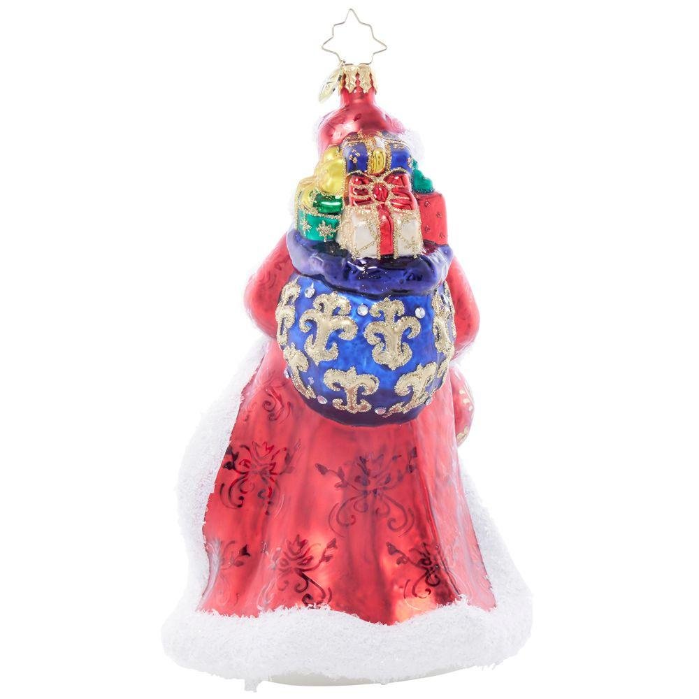 Radko Santa's Sparkling Keepsake Ornament - Image 2