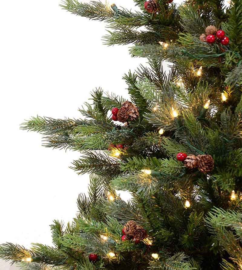 7.5' Deluxe Santa Fe Tree-ColorChange 3mm LED PowerPole - Image 11
