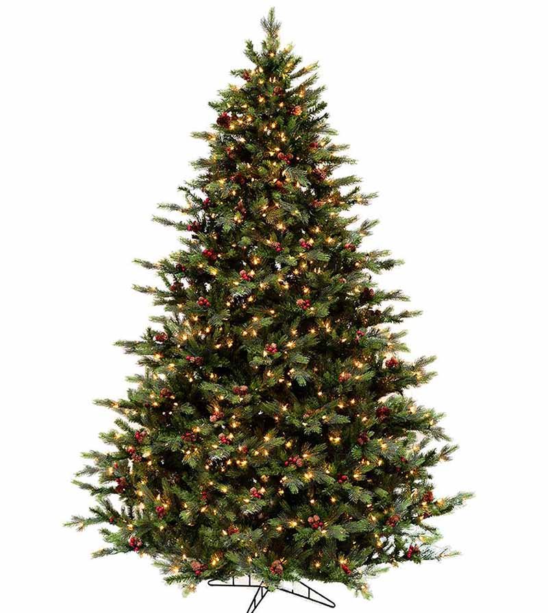9' Deluxe Santa Fe Tree - ColorChange LED - Image 8