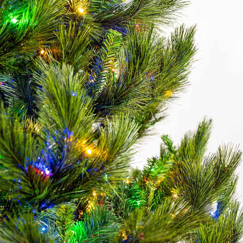 7.5' Deluxe Brighton Pine Tree-ColorChange 3mm LED PowerPole - Image 6