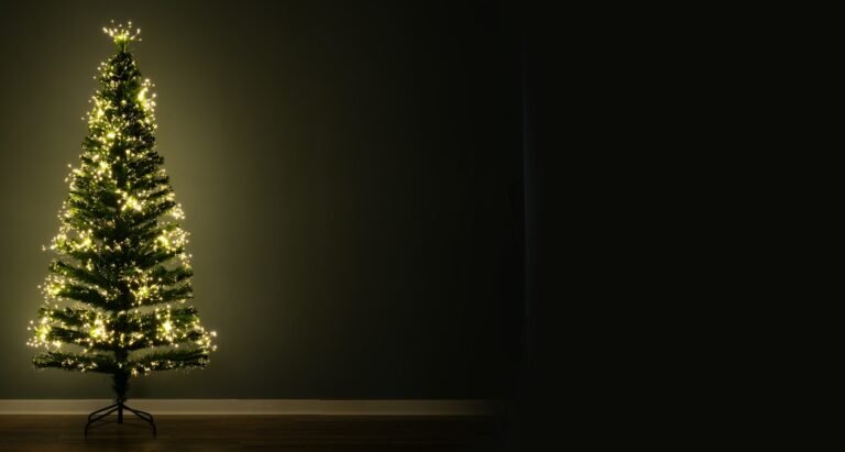 The Celestara Fibre Optic Tree - Warm White