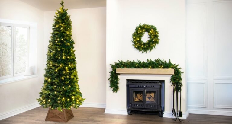 Pre-Lit Ultra Pop Up Tree (6ft to 7ft)