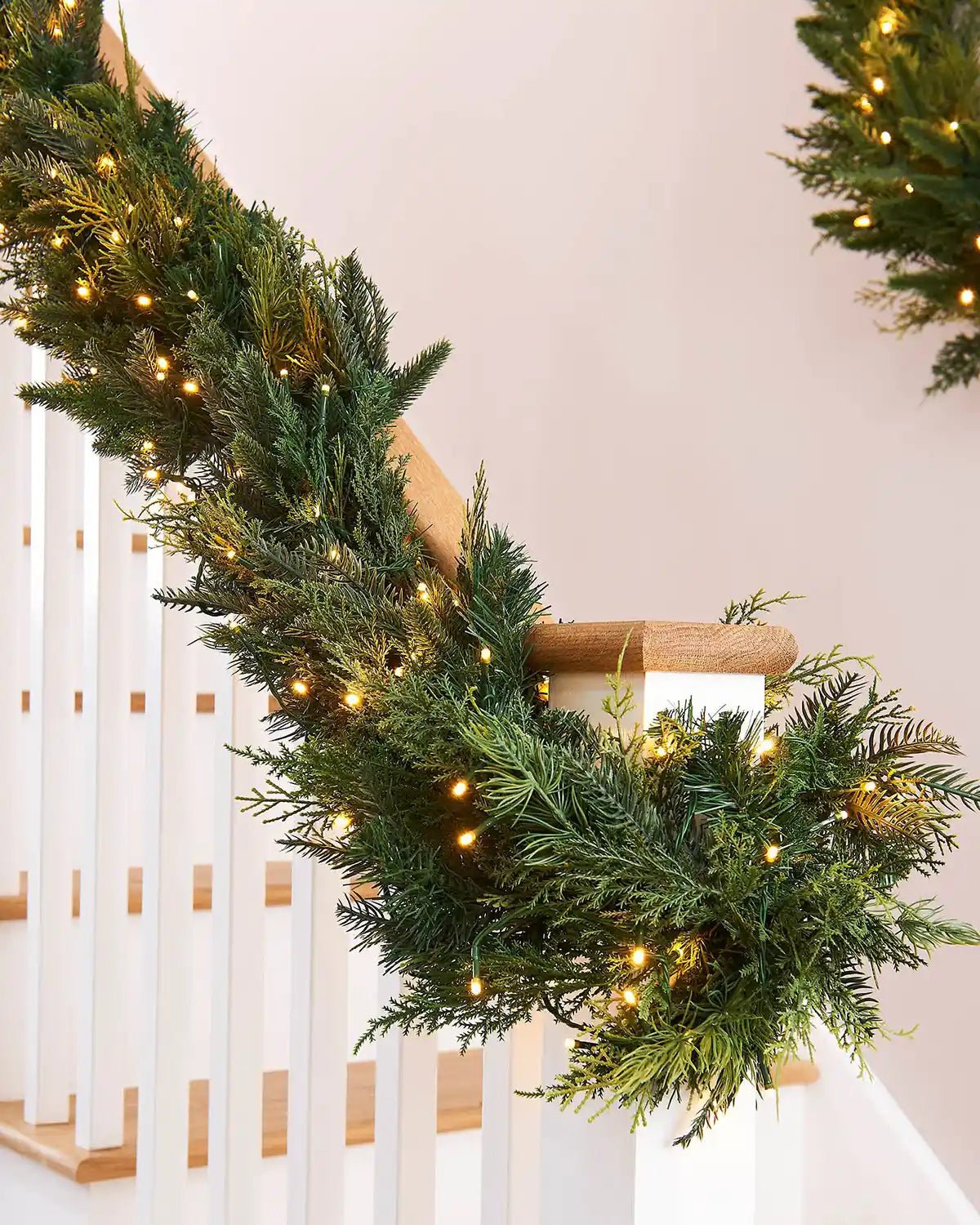 450 LED Christmas Tree String Lights, Green Cable, Warm White, 45 m - Image 5