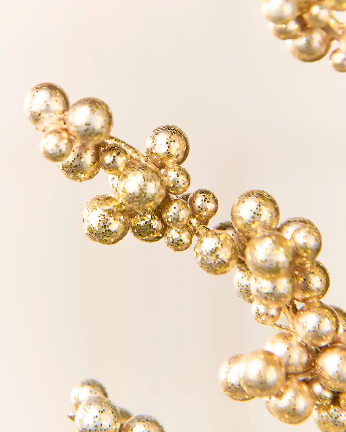 Gold Berry Christmas Tree Pick, 55 cm - Image 4