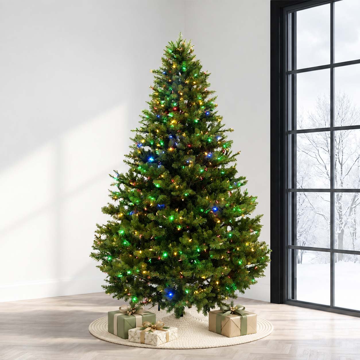 7.5' Ashton Spruce Tree-ColorChange 3mm LED PowerPole - Image 5