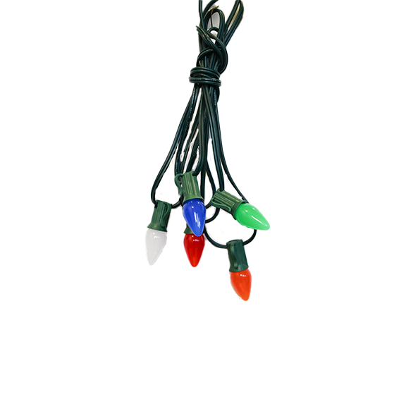 Multi C7 Light String 38.5' w/25L 18" Spacing