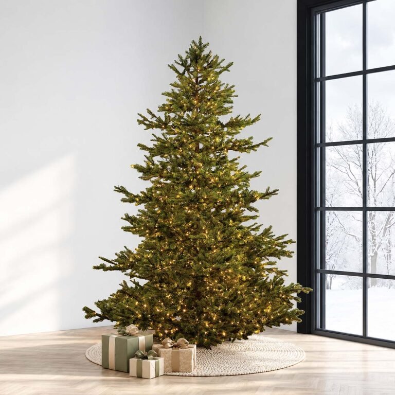 10' Enchanted White Spruce Tree-ColorChange 3mm LED